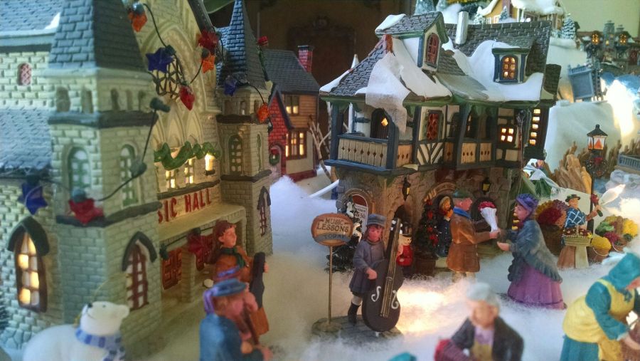 Thanks for your Christmas Village, Kathy!