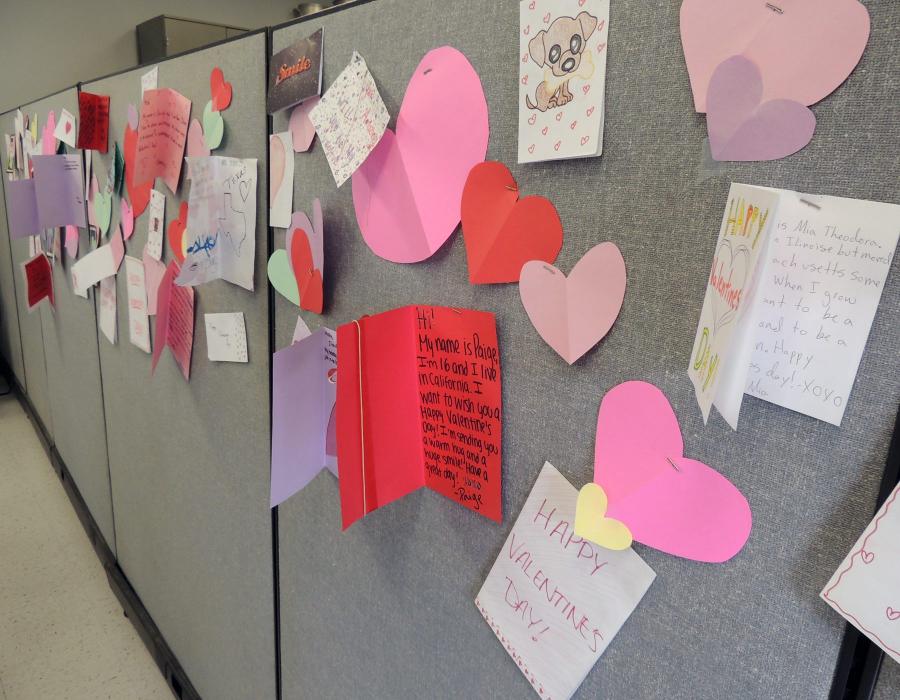 Valentines take over Bond County Senior Center