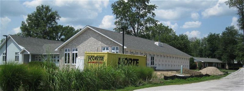 Community Building Addition Progress July 31, 2014