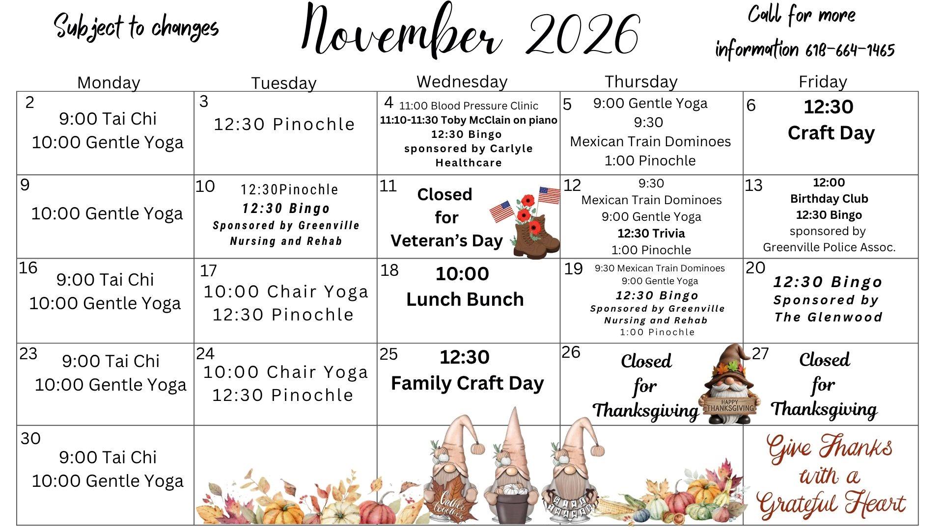 grid of dates with various colors and seasonal holiday themed clipart designs