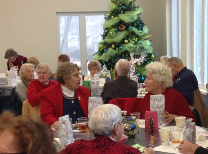 Holiday Party at the Senior Center