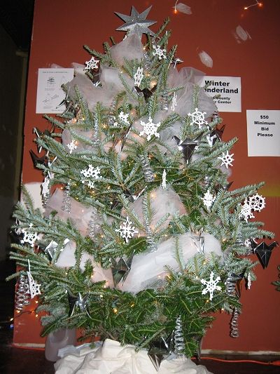 Christmas Tree Auction Wonderland