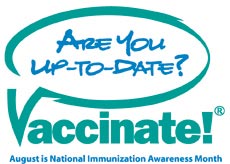Are you up-to-date? Vaccinate!
