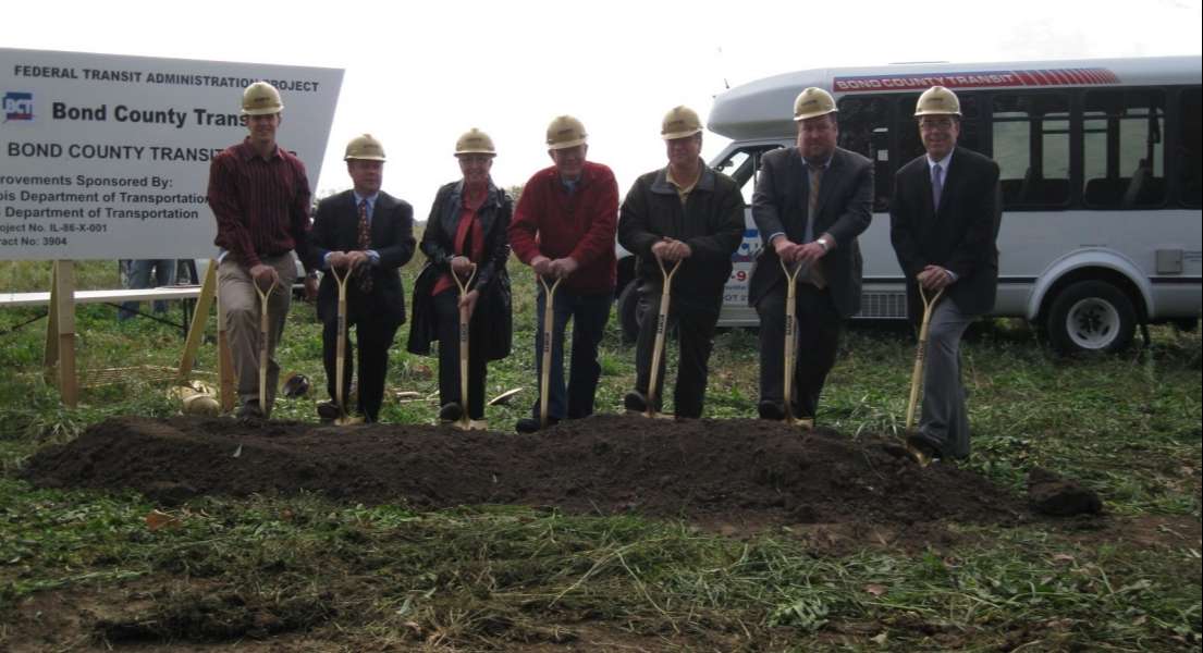 BCT Groundbreaking pose