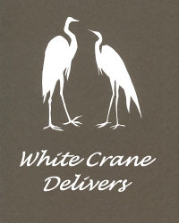 White Crane Delivers